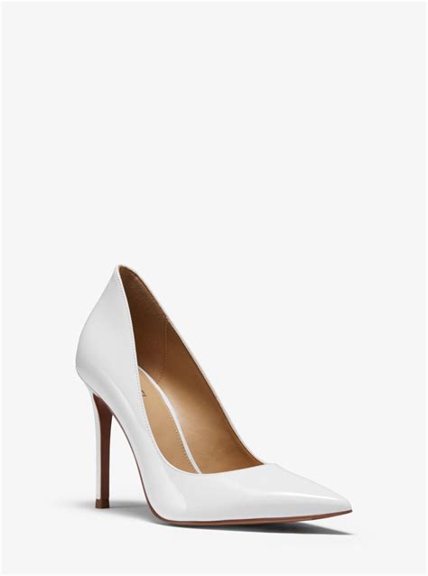 michael kors keke patent leather pump